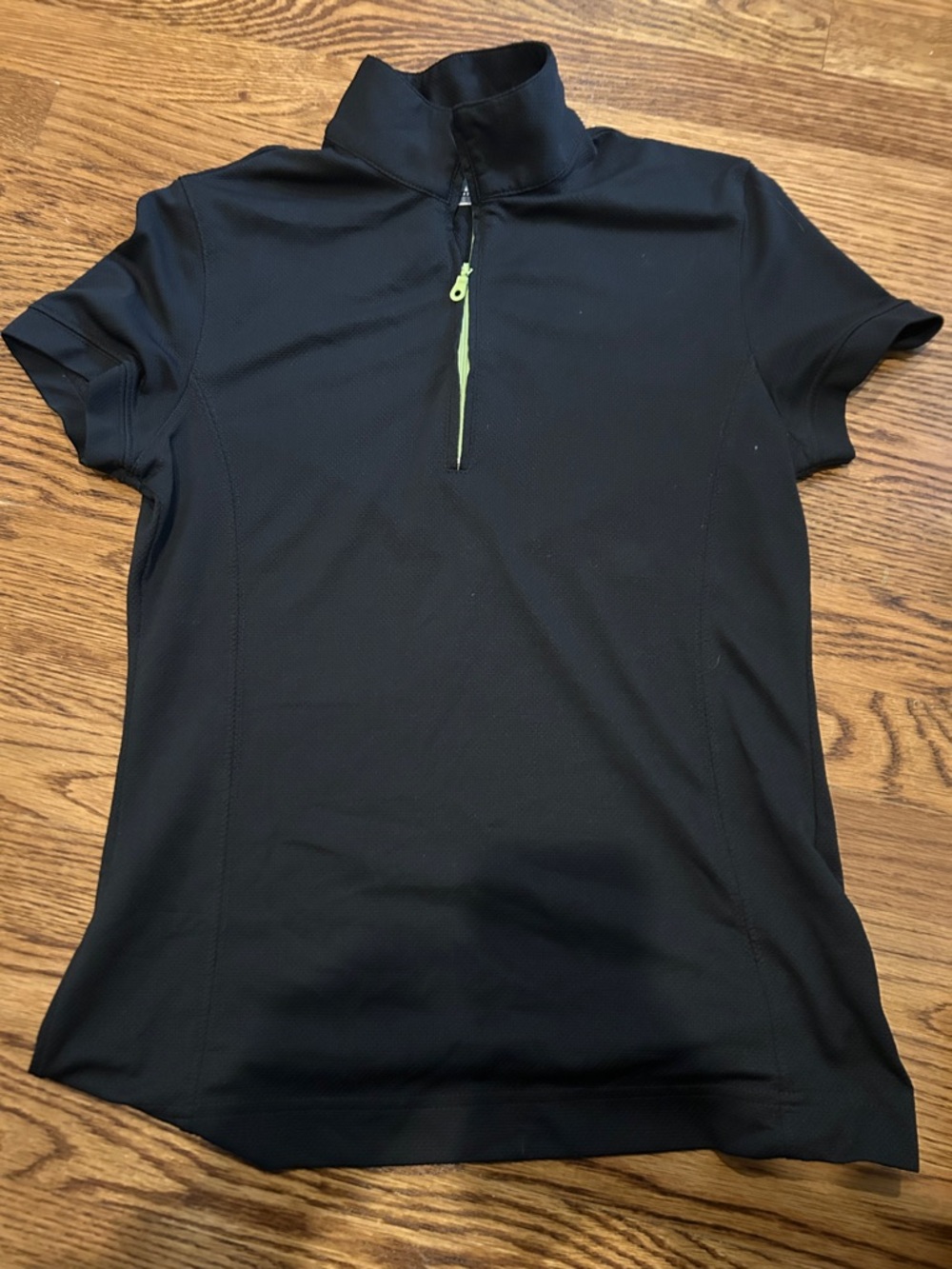 Women’s Callaway Golf Quarter-zip Polo Black
